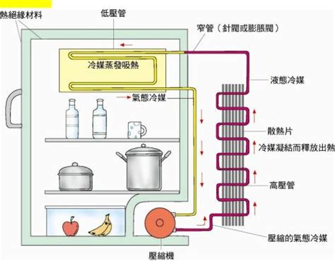 冰箱運作原理|收藏！詳解冰箱的工作原理、製冷系統流程圖